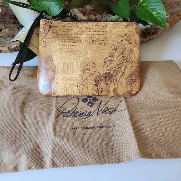 Patricia Nash Leather Wristlet - Picture 8 of 8